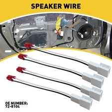 4x 72-8104 Speaker Adapter Wire Harness For Toyota Camry Corolla Tacoma Tundra K 4x 72-8104 Speaker Adapter Wire Harness For Toyota Camry Corolla Tacoma Tundra K