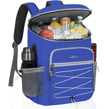 Cooler Backpack, Portable Insulated Leakproof Backpack for 33 Cans (330ml), L...