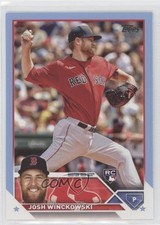 2023 Topps Series 1 Father's Day Powder Blue /50 Josh Winckowski #76 1ax