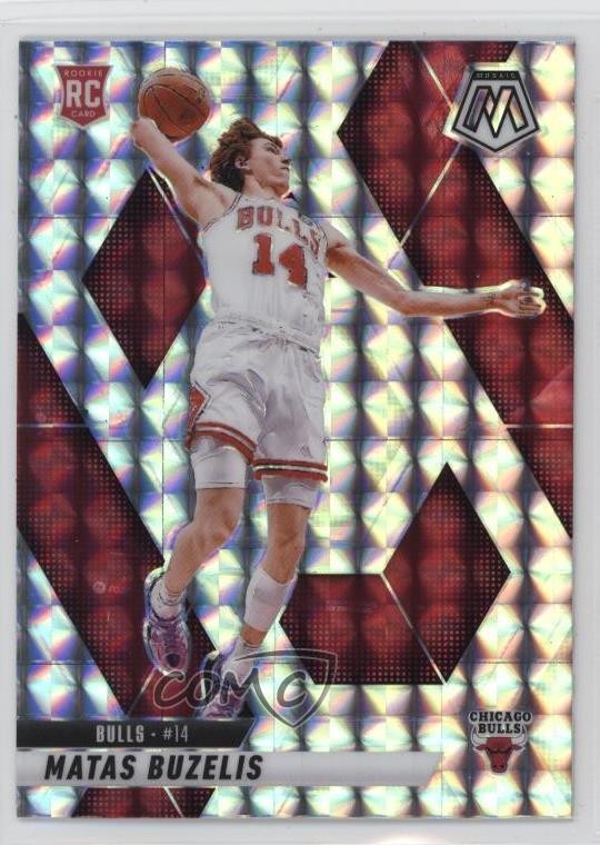 2024-25 Panini Mosaic Rookies Mosaic Prizm Matas Buzelis #223 11qd