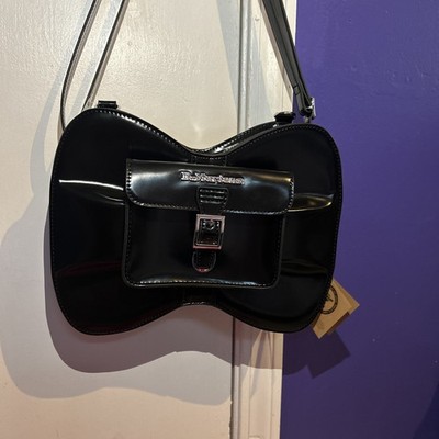 Dr. Martens Bow Bag Black Oxford RUB Purse Vegan | eBay
