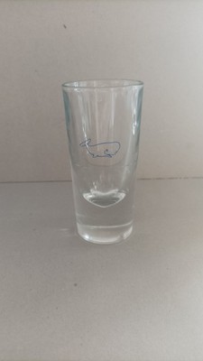schweres Likörglas Beluga / Wal * allenfalls von einer Reederei? *#k4