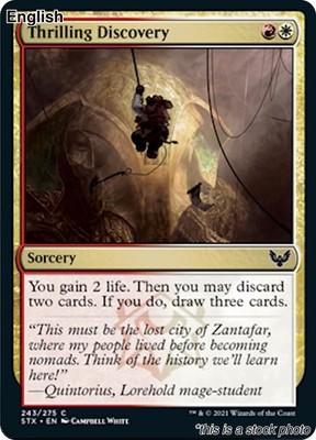 Thrilling Discovery [STX - 243] Strixhaven: School of Mages