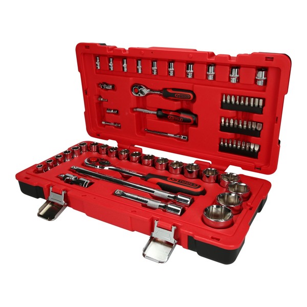 "Ks Tools 1/4\"+1/2\" Chromeplus SteckschlüSsel-Satz 68-Tlg."-image