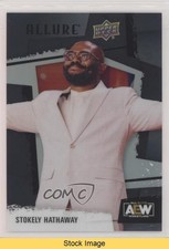 2022 Allure AEW Black Rainbow Malcolm Bivens Stokely Hathaway #99 READ 04vd