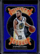 2021-22 Panini Donruss Optic Stephen Curry Winner Stays Purple Prizm #4 Warriors