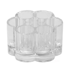 Flower Shaped Acrylic Makeup and Brush Organizer CNT205