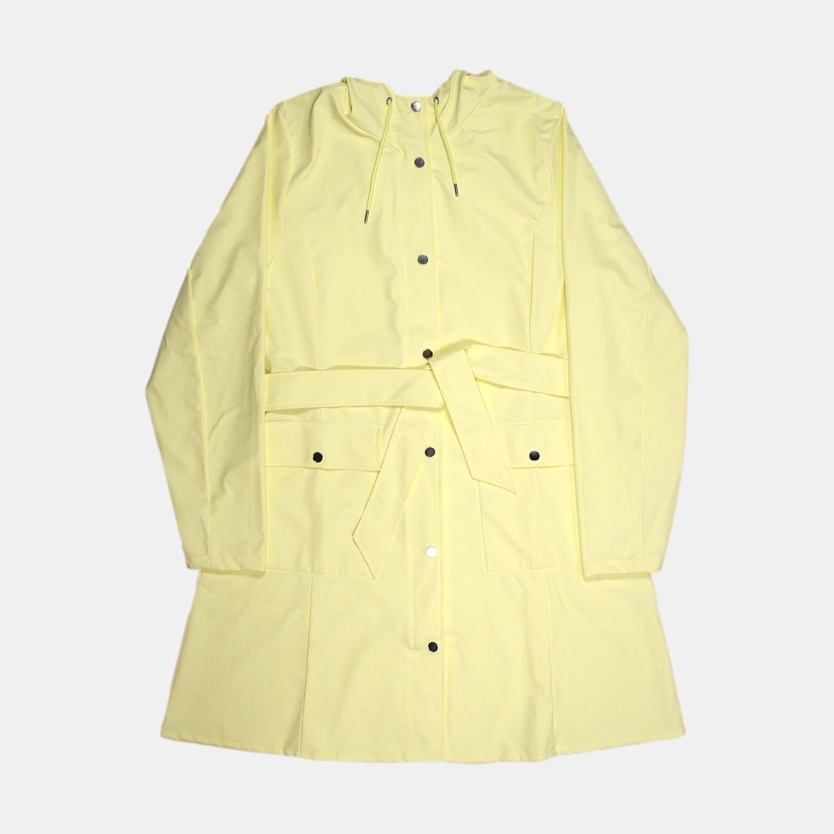 Rains Curve W Jacket / Size XS / Mens / Yellow / Polyurethane