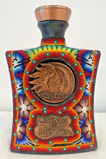 Leyenda de México SOL y LUNA 9 Años EXTRA ANEJO Tequila Botella VACÍA con SOL+LUNA