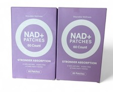NAD Patches - Wearable Wellness 60 Count Each   2-Pack