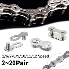Pairs Bike Chain Quick Link Connector Set for 6-12 Speed MTB Road Bicycle