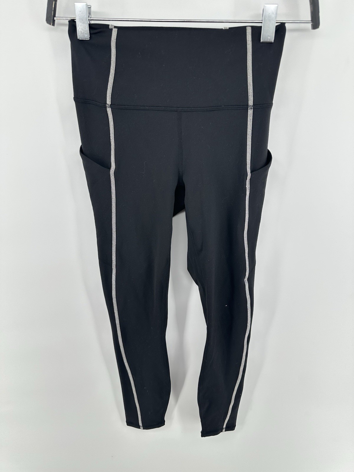 Fabletics Solid Powerhold Legging Black Size: S W… - image 1