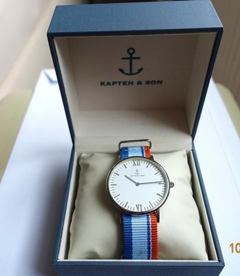 Armbanduhr Kapten & Son , Campus Sonderedition, neu mit OVP+++