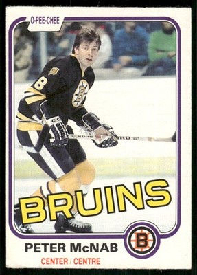 1981-82 O-Pee-Chee Vintage OPC Peter McNab Boston Bruins #5
