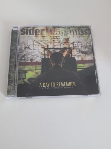 A Day To Remember And Their Name Was Treason 2005 Indianola Records Very Good 
