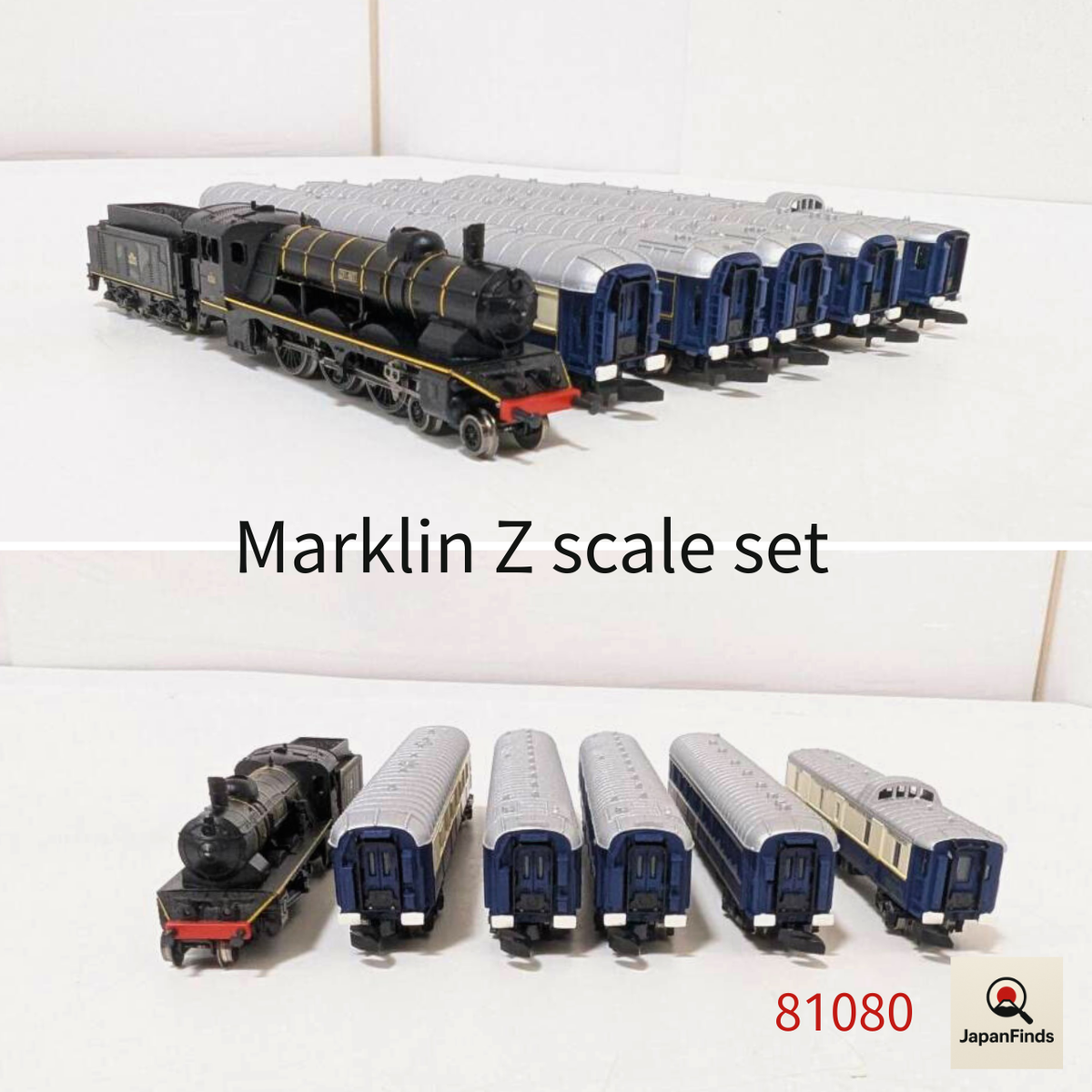märklin メルクリン Zゲージ 8108 オリエント急行 セット Marklin Z scale 81080 Orient Express Train Set mini-club