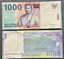 INDONESIA 1000 Rupiah, 2009 UNC Banknote World Paper Money Foreign Currency