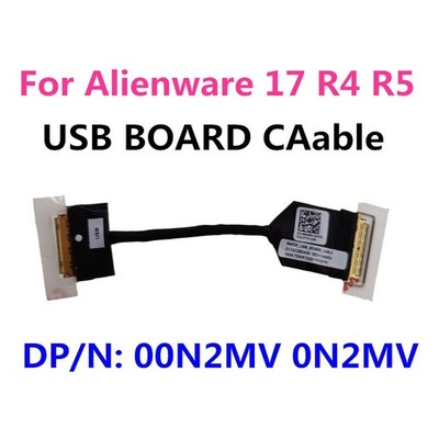 USB Connect Cable Wire For   Alienware17 R4 R5 DC02C00DA00 00N2MV #jg