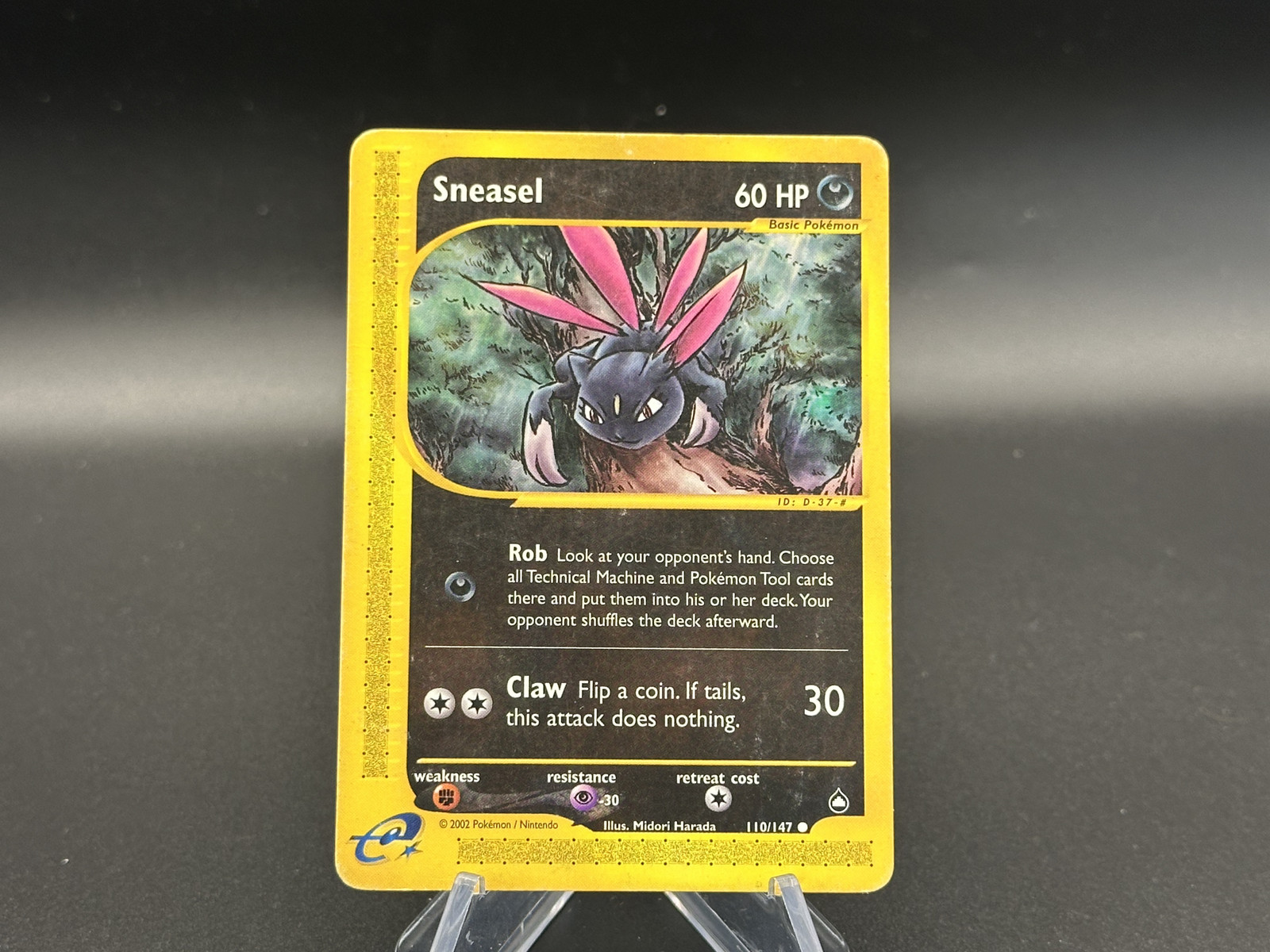 Sneasel - 110/147 Aquapolis - Pokémon TCG - 2003