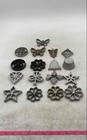 Multicolor Iron Metal Different Shaped Ovenware Baking Molds Mixed Lot — photo 1