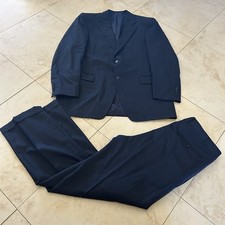 Canali 1934 Men  s Pure Wool Suit Blazer And Pants : Size 52 7 L: Italy Made