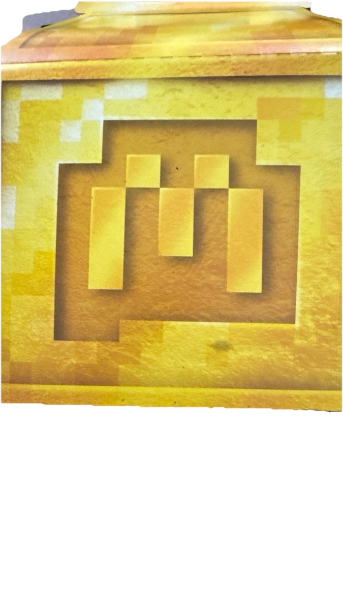 2025 McDONALD'S Minecraft Adult Happy Meal Box Fries