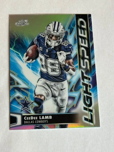 2025 Topps Cosmic Chrome CeeDee Lamb Base (RAW)