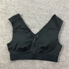 Tommie Copper Sports Bra Womens Medium Zip Front Shoulder Support Activewear