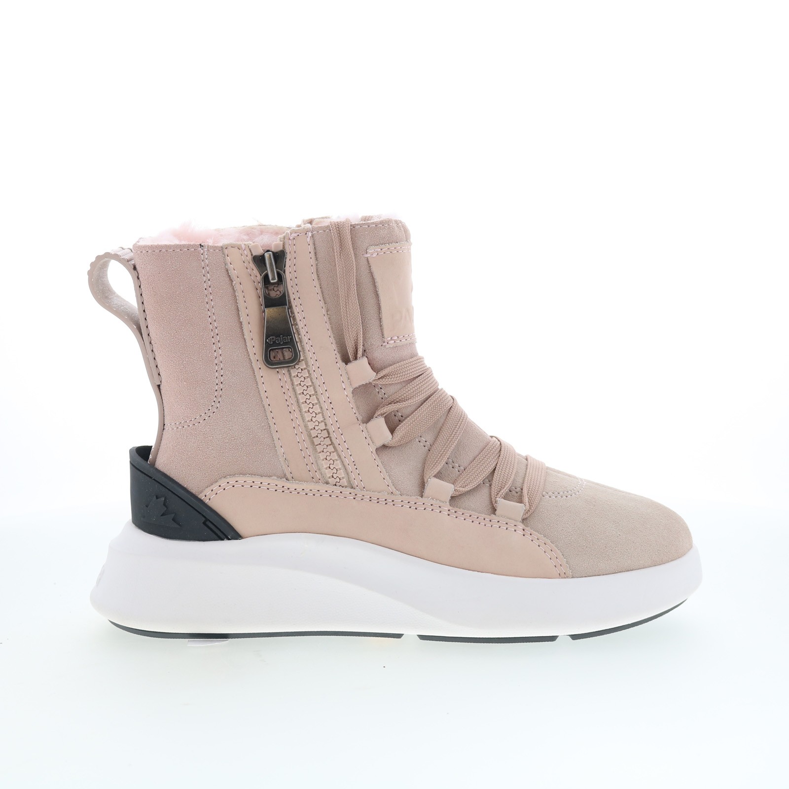 Pajar Exo Light 58748 Womens Pink Leather Lace Up Casual Dress Boots 44890₽