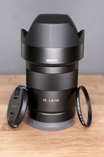 Sony Zeiss Sonnar T SEL55F18Z FE 55 mm F1,8 ZA Objektiv - Schwarz