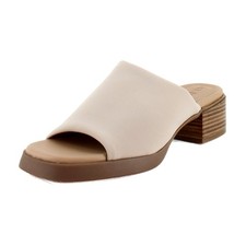 Aerosoles Denise Womens Sandals Stone Stretch Fabric