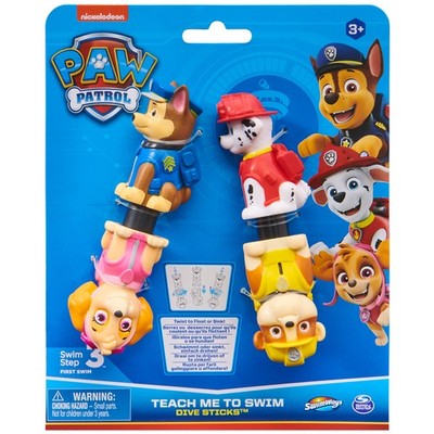 SwimWays PAW PAtrol Tauchsticks mit den PAW Patrol Charakteren, Tauchspielzeug f