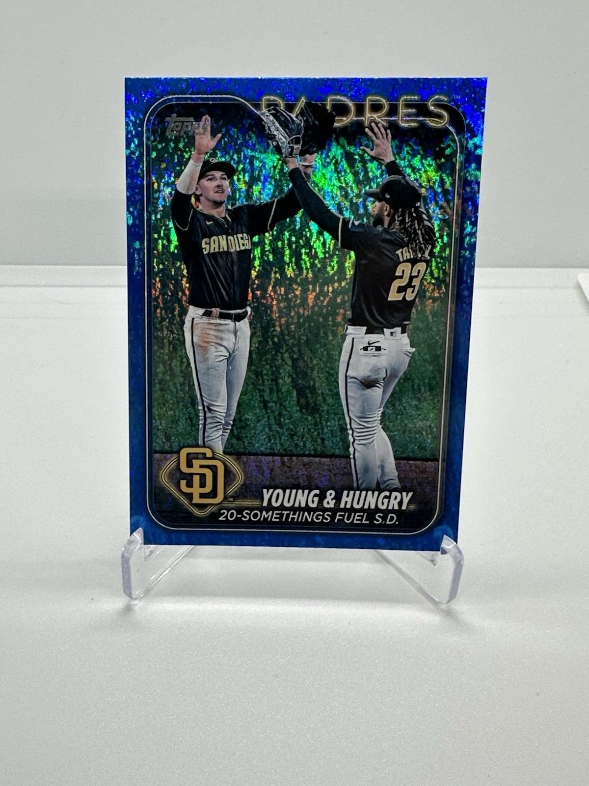 2024 Topps Update Series Fernando Blue Holo Foilboard Veteran Combos US48