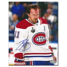 Brendan Gallagher Montreal Canadiens WARRIOR Autographed 8x10