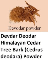 Devdar Deodar Himalayan Cedar Tree Bark Cedrus deodara Powder 100%