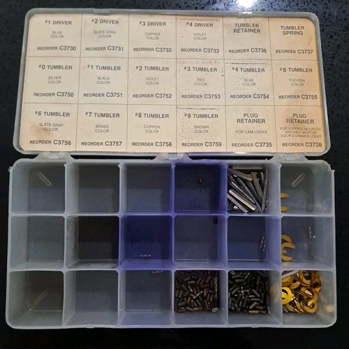 National V70P-1 Pin Tumbler Keying Kit