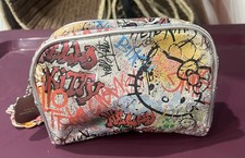 Hello Kitty x Sephora Graffiti Cosmetic Makeup Bag