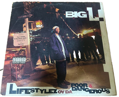 Big L Lifestylez Ov Da Poor & Dangerous 1995 US Original 1LP Vinyl