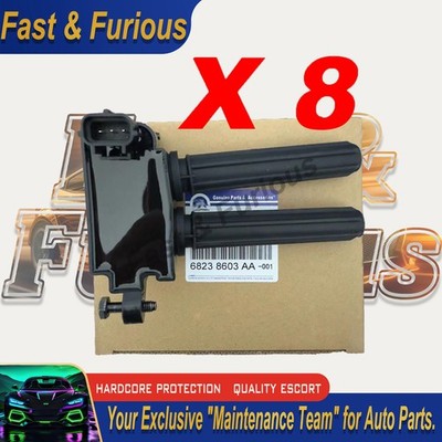 8PCS OEM 68238603AA For Mopar Dodge Jeep Chrysler 5.7L6.4L HEMI Ignition Coil
