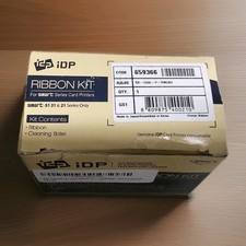 IDP 659366 YMCKO Color Ribbon 250 Prints Smart-31  Smart-51 Series Compatible