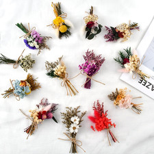 Dried Flowers - Mini Dried Flower Bouquet Wildflower Decor, Natural Flowers Forg