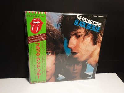 ROLLING STONES ''Black And Blue'' Lp Japan Obi-Vinyl Greatest Hits Bleed Exile 