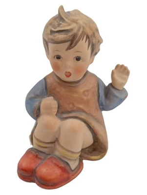 Goebel Figurine décorative Enfant faisant signe Style Charmant - Photo 1/3