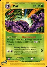 Muk 23/147 Regular Rare Aquapolis Pokémon TCG Excellent Condition on eBay