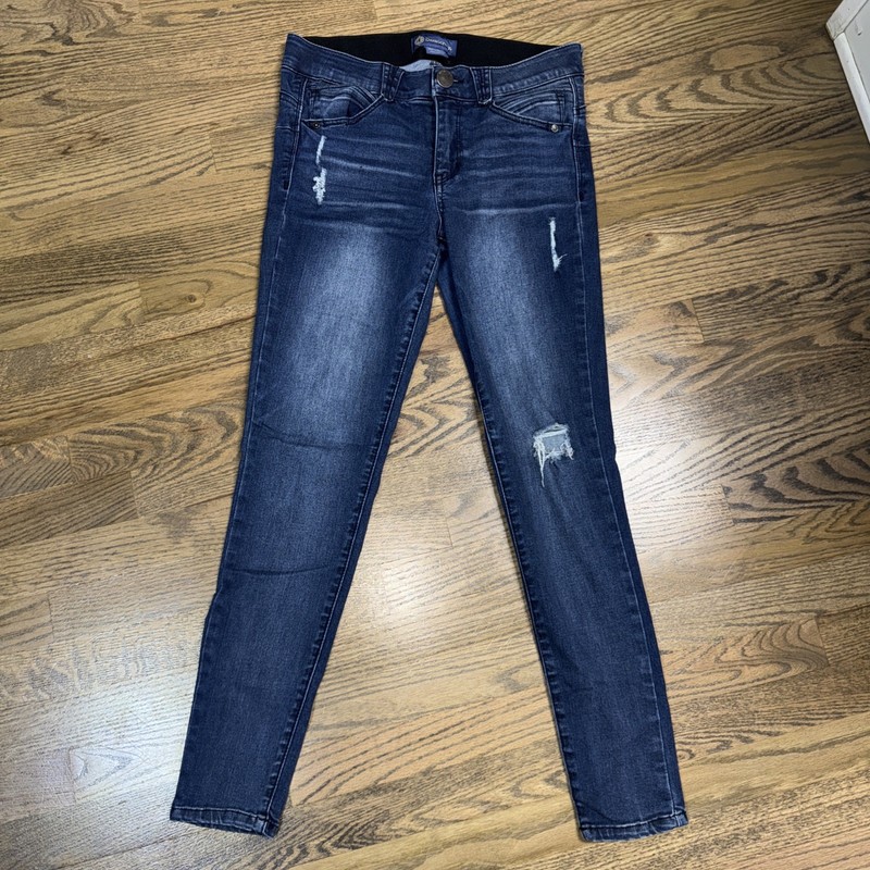 Democracy Women's Skinny Jeans Size 8 Blue Denim Ab Technology flattering fit