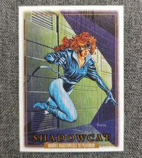 2024 Marvel Masterpieces 92 Platinum Wood #75 Shadowcat
