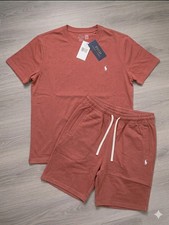 Polo Ralph Lauren men s t-shirt and Shorts Set Size Medium Red