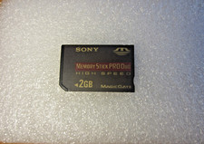 Sony Memory Stick PRO Duo High Speed 2GB Magicgate Memory Card Tested