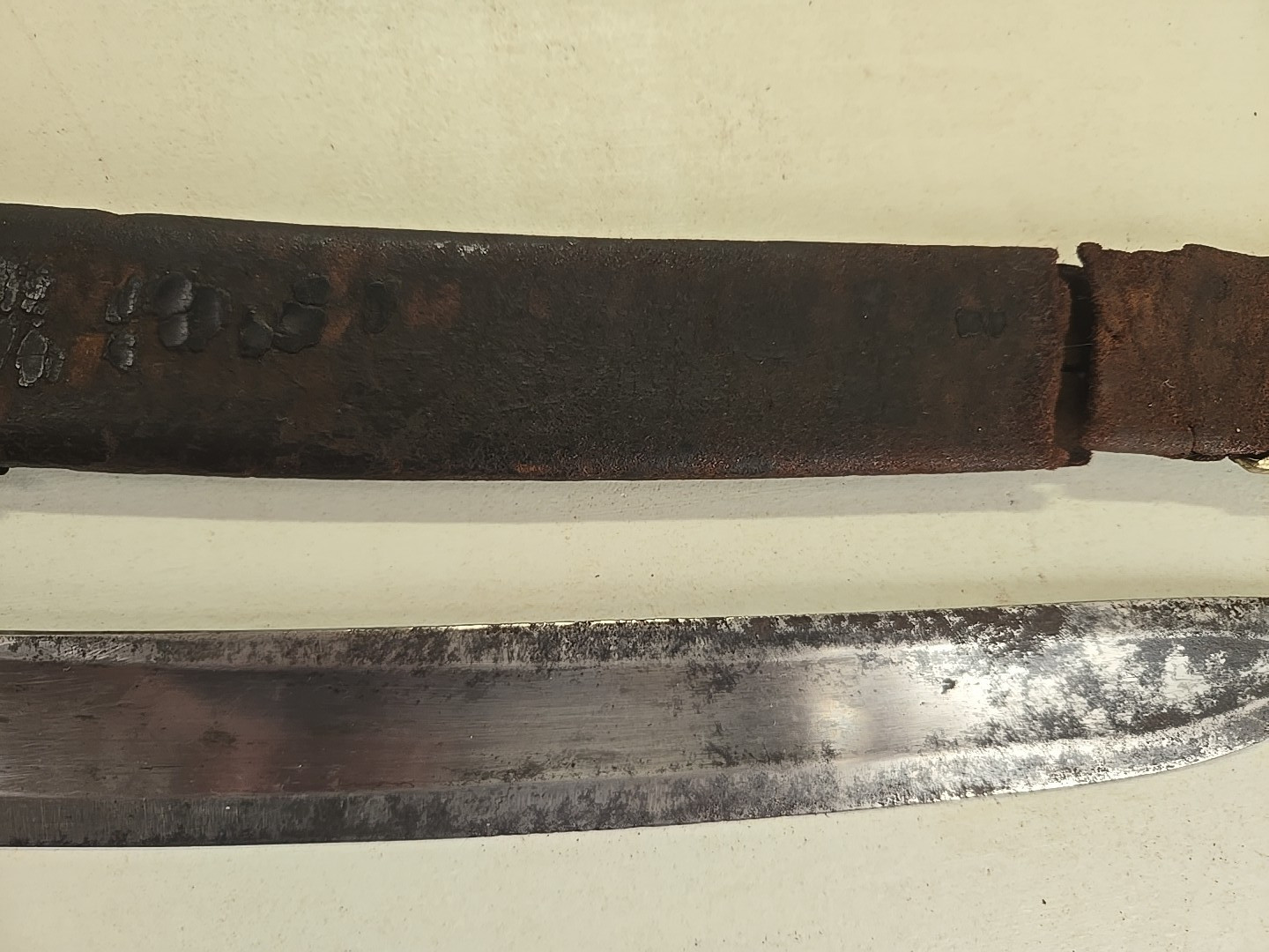 Napoleonic Wars British Pattern 1803 Infantry Officers Sword w/Scabbard - Etched