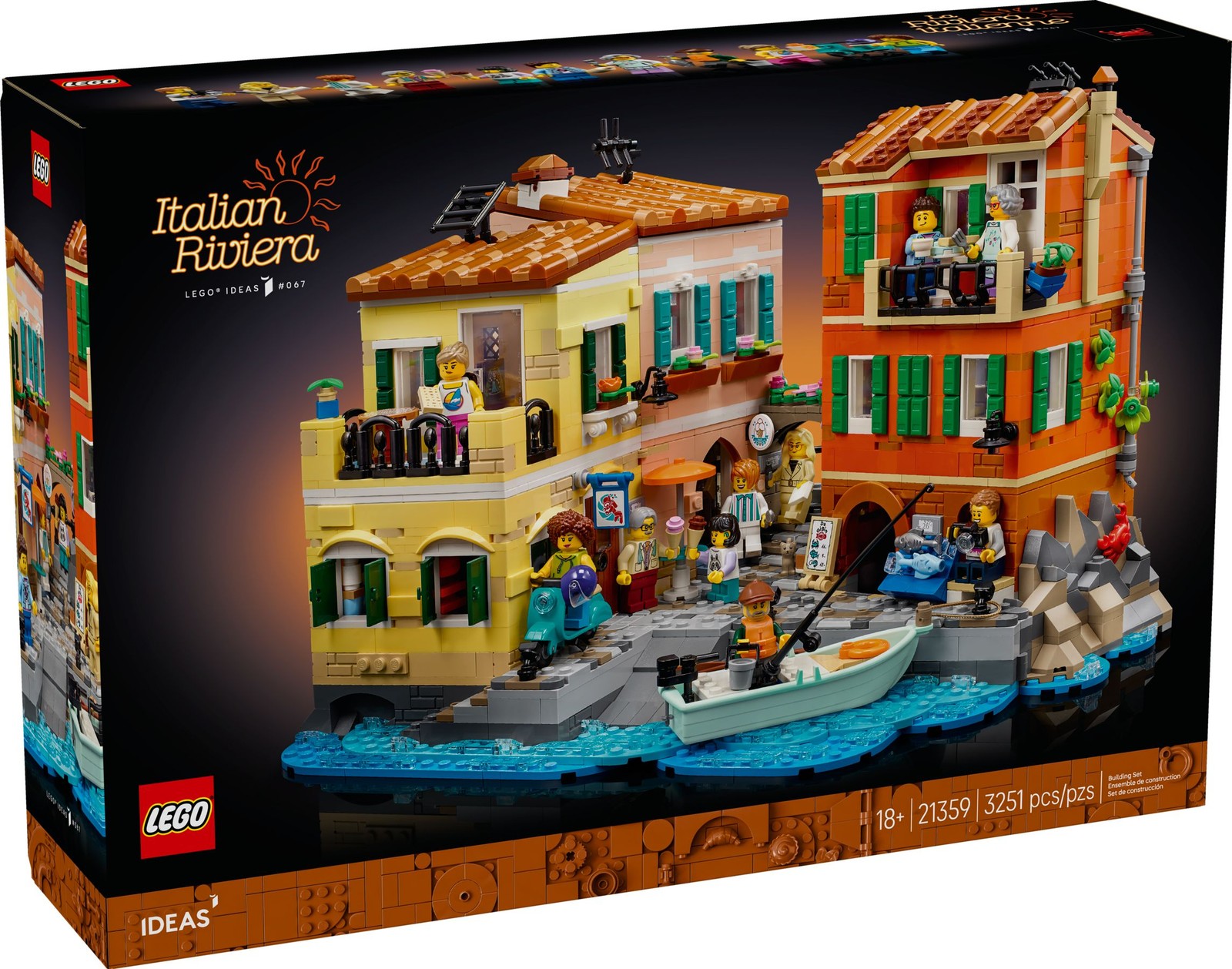 LEGO Ideas 21359 Die Italienische Riviera - NEU & OVP - Bild 4